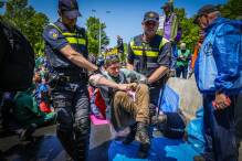 Klima-Protest in Den Haag: Mehr als 1500 Festnahmen 
