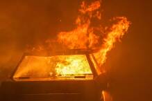 Auto brennt auf Autobahn: 100.000 Euro Schaden 
