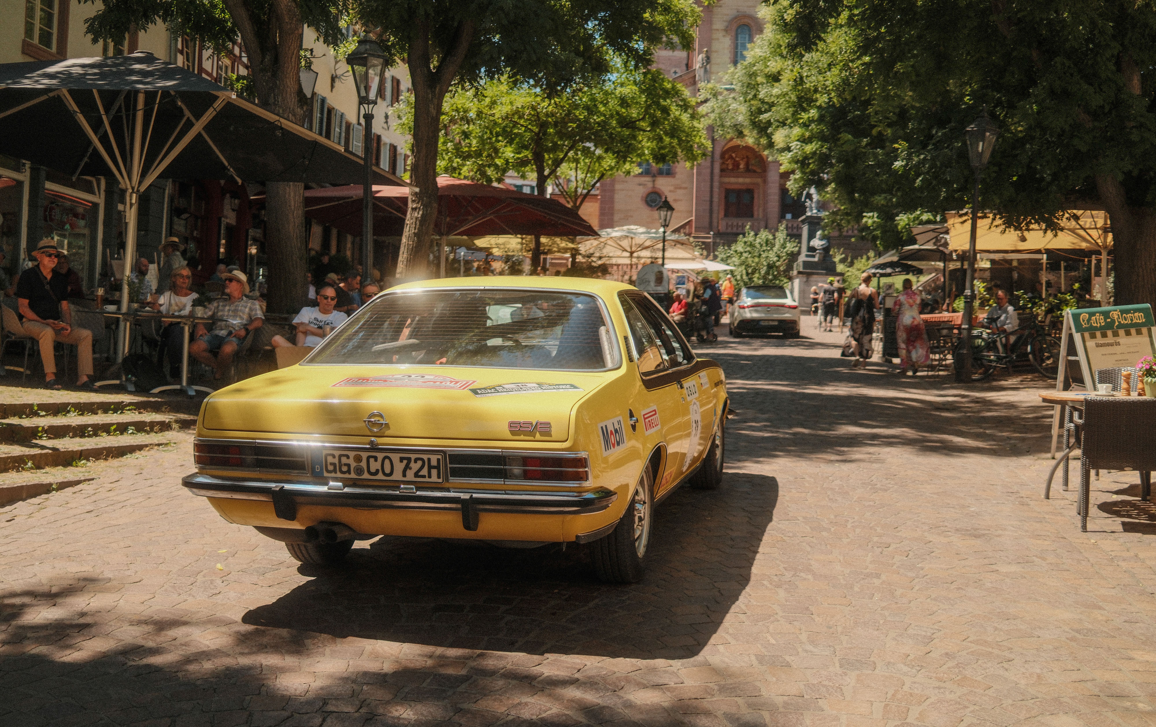 Heidelberg Historic in Weinheim: Manuel Just erleidet Oldtimer-Panne 