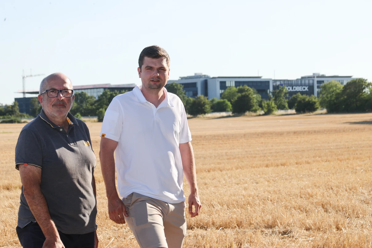 Aus Hirschberger Stoppelacker wird Solarpark für 2.800 Haushalte | WNOZ
