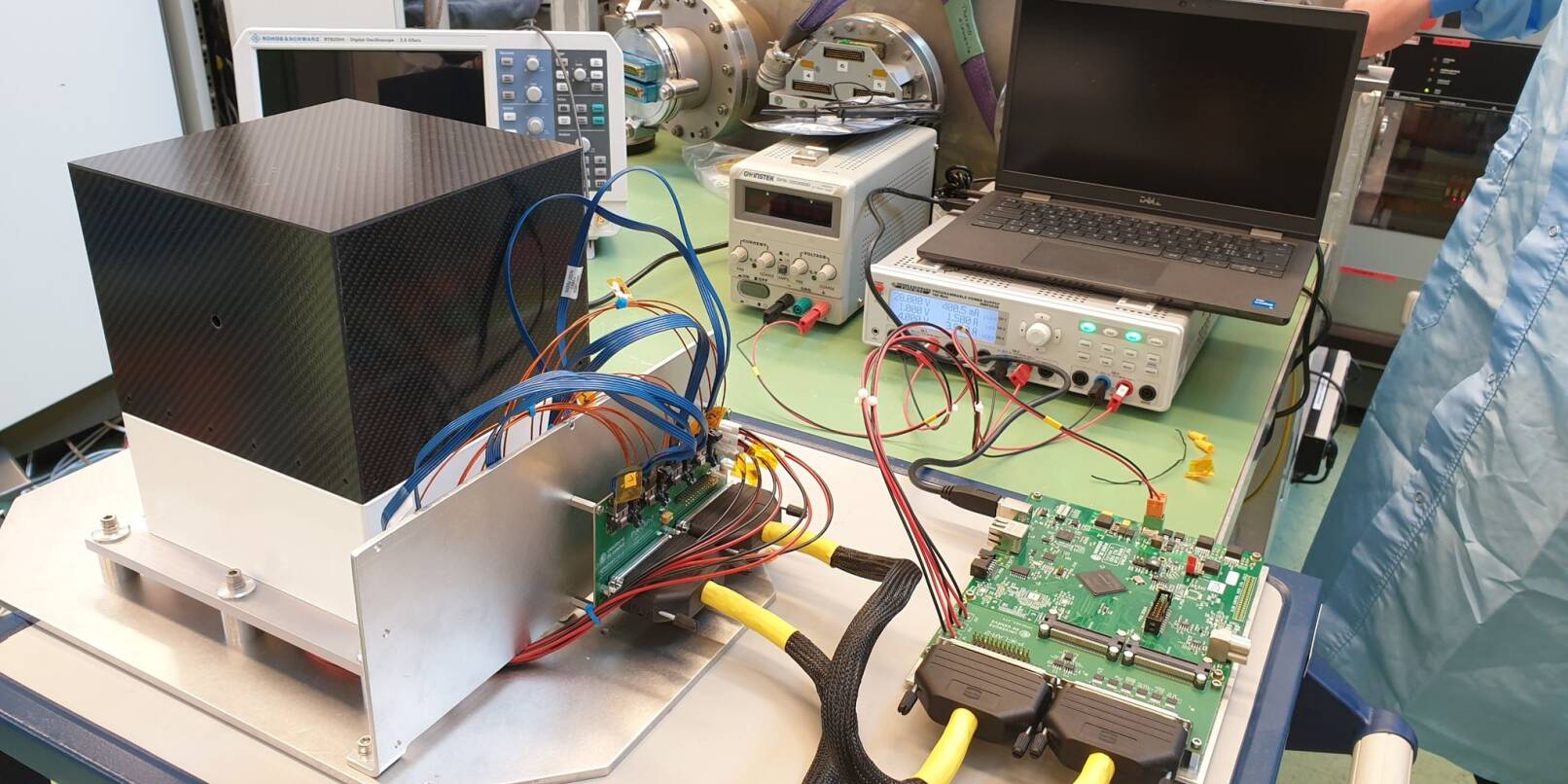 Das Polarimeter «Polar 2» soll im kommenden Jahr auf die chinesische Raumstation «Tiangong» gebracht werden. Das Polarimeter «Polar 2» soll im kommenden Jahr auf die chinesische Raumstation «Tiangong» gebracht werden.