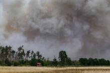 Waldstück bei Kassel in Brand geraten: Feuer unter Kontrolle
