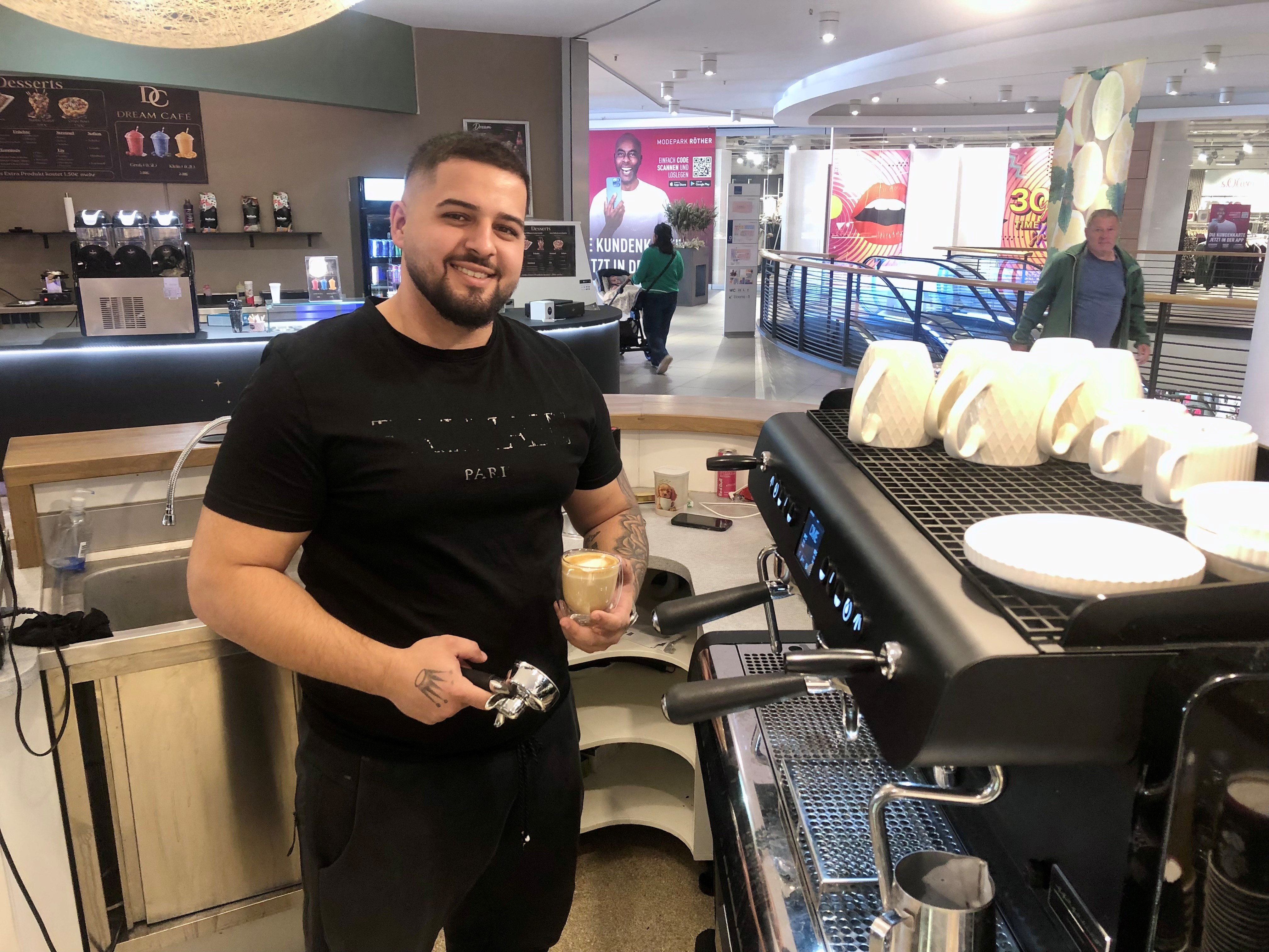  Sein Herz schlägt für Kaffee – doch die Konkurrenz in Weinheim schläft ...