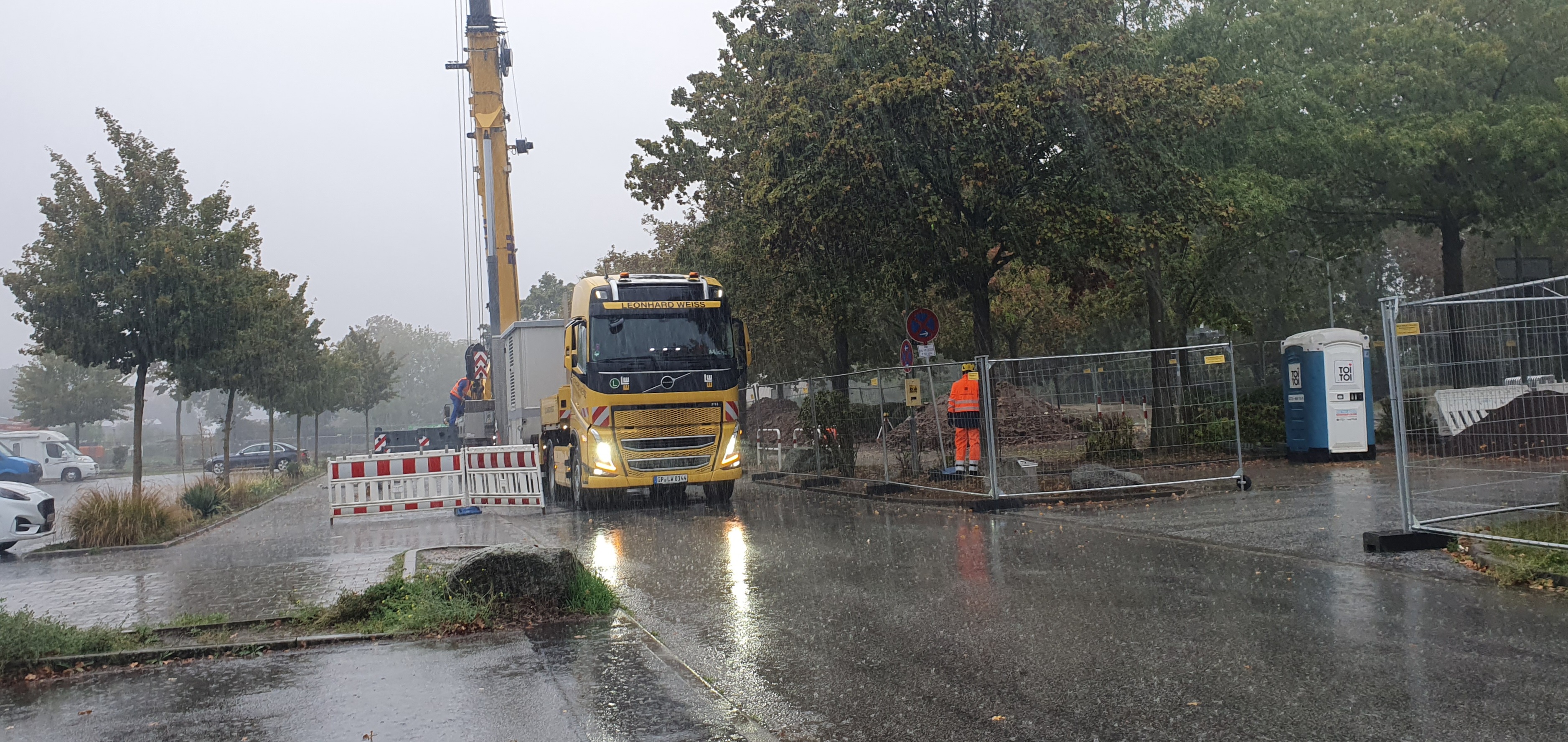 What will soon change at the Wiesensee parking lot in Hemsbach