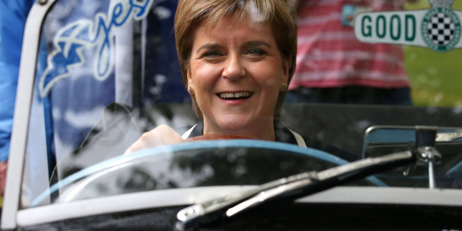 Nicola Sturgeon macht derzeit ihren Führerschein.