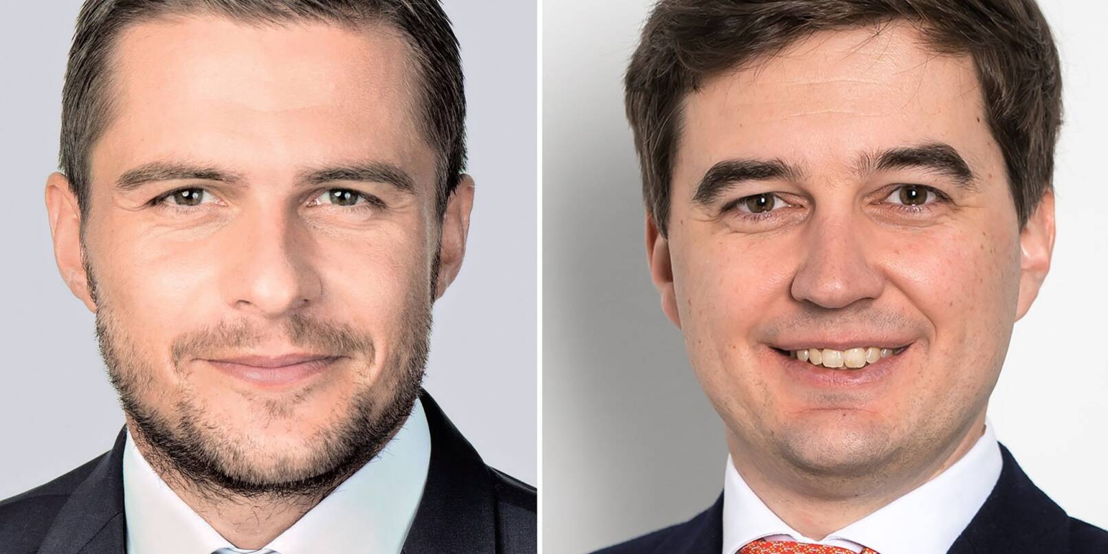 Marc Lenz (l) und Steffen Merkel bilden die neue Doppelspitze der DFL.