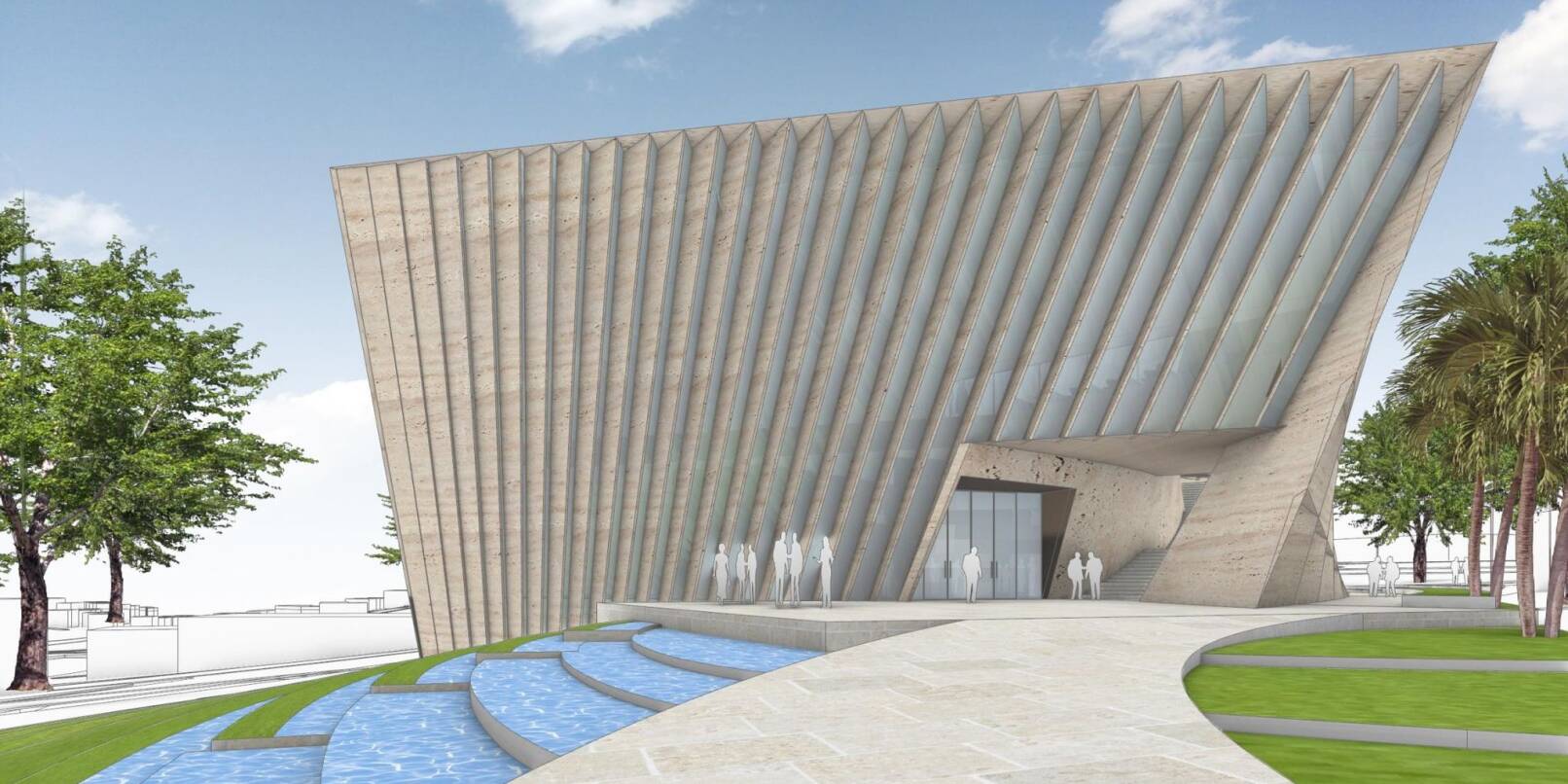 Entwurf des Architekten Daniel Libeskind für das Einstein-Museum.