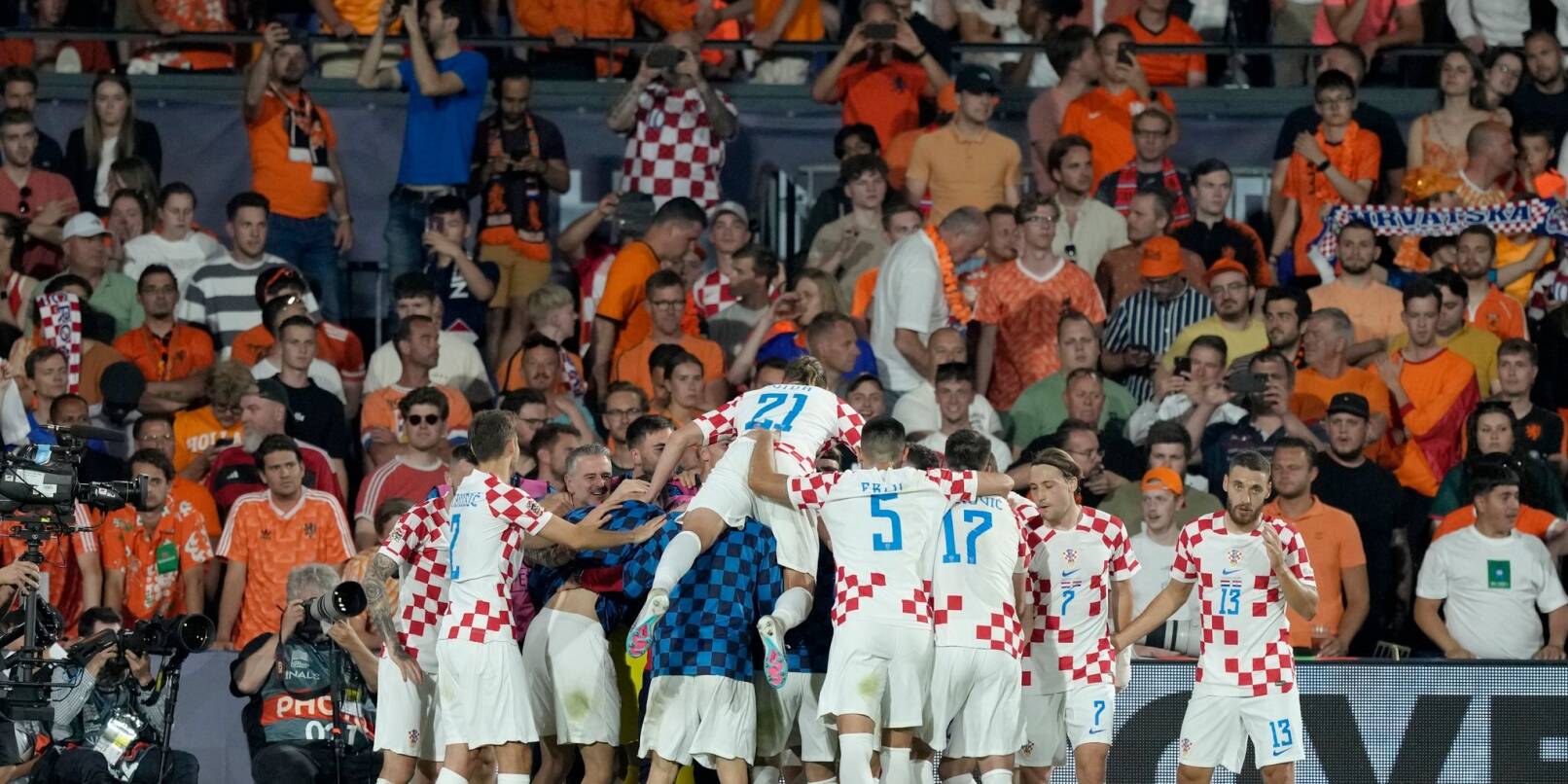 Kroatiens Nationalmannschaft um Star Luka Modric darf auf ihren ersten großen Titel hoffen.