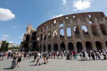 Tourist zerkratzt Wand in Kolosseum in Rom - Minister empört
