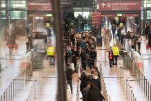 Warnstreik legt Flughäfen lahm - «Fast gespenstisch» 

