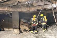 Millionenschaden bei Tiefgaragenbrand: Haus unbewohnbar 
