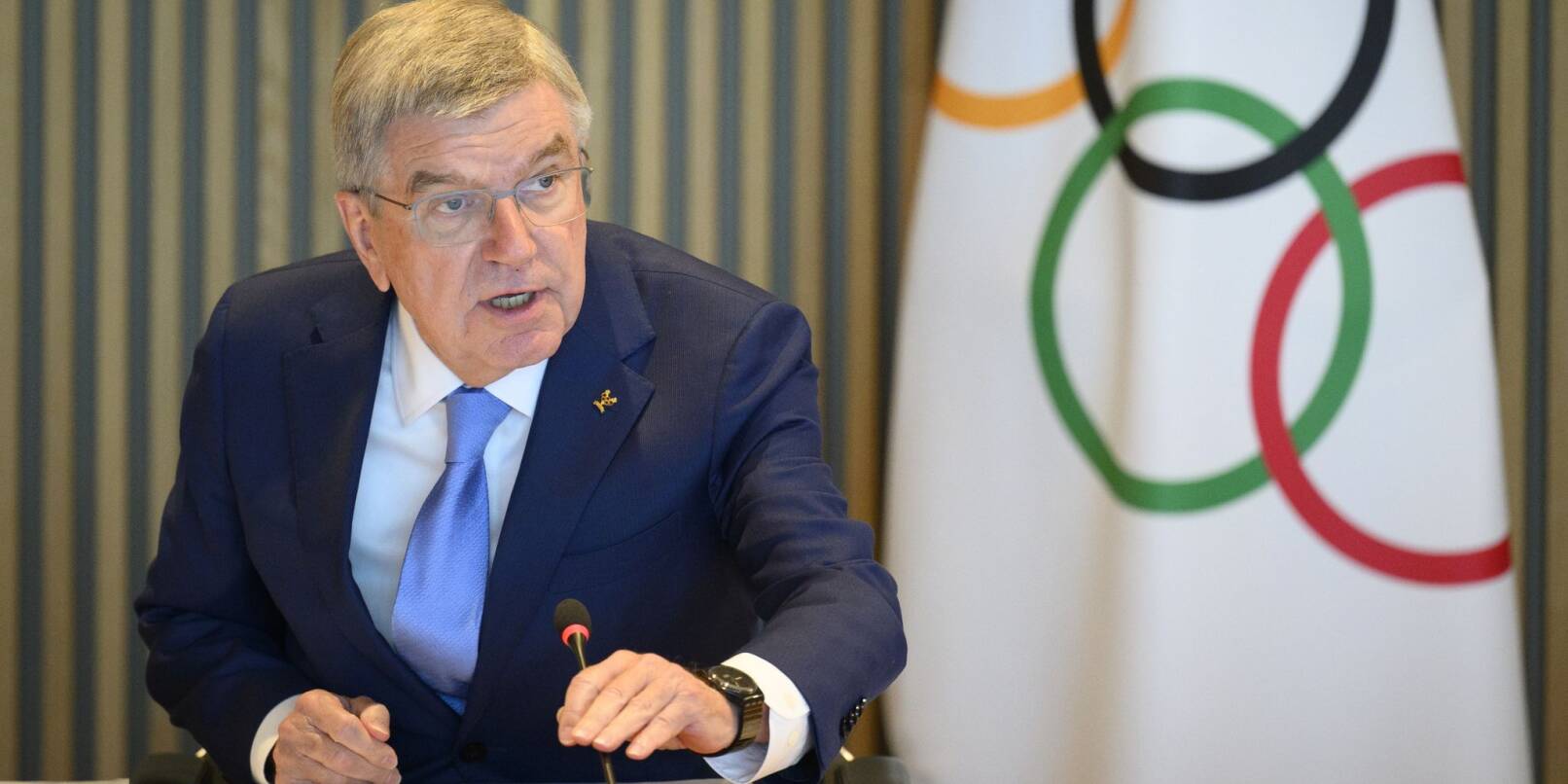 Präsident des Internationalen Olympischen Komitees: Thomas Bach.