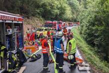 Schwerer Unfall zwischen Unter-Absteinach und Heiligkreuzsteinach
