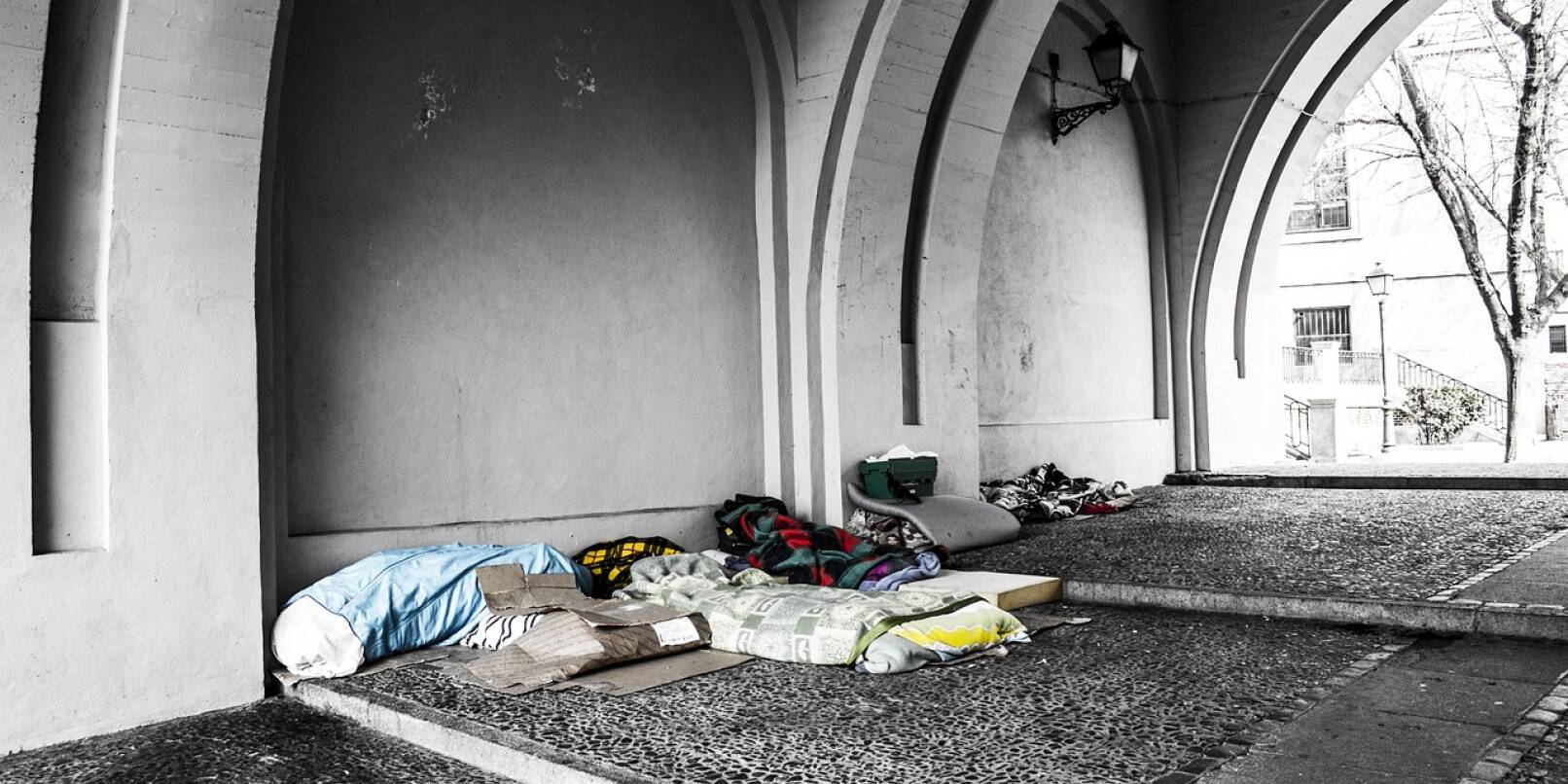 Übernachtungsquartiere der Stadt sind im Sommer selten gefragt. Viele Obdachlose bleiben lieber draußen.
