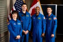 «Artemis 2»-Crew besichtigt erstmals Raumschiff
