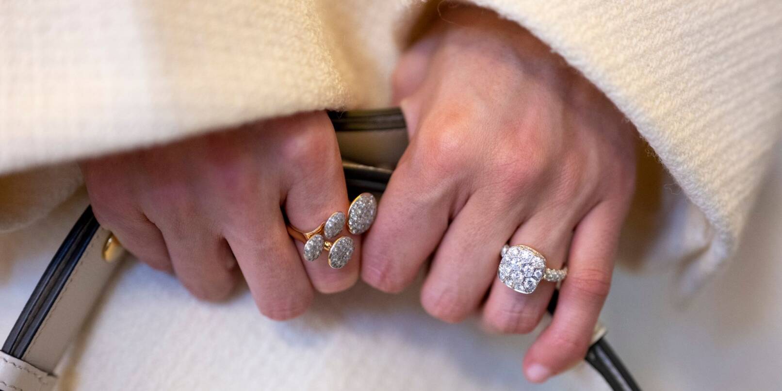 Ringe an Händen. Ringe an Händen.