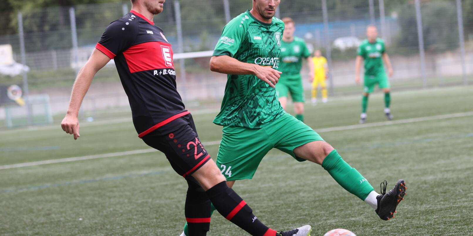 Die Spieler hauen sich beim SV Unter-Flockenbach rein | WNOZ