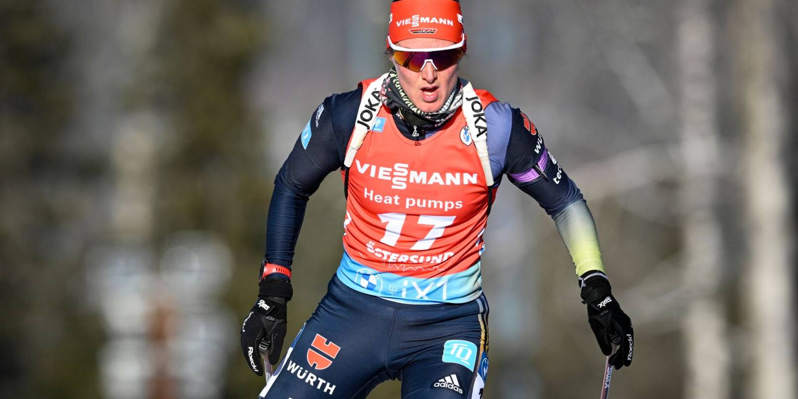 Beendete ihr letztes Rennen in Oslo auf Platz sechs: Denise Herrmann-Wick.