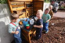 Der Waldkindergarten in Abtsteinach hat seinen Betrieb aufgenommen 