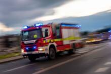Lkw gerät auf der A7 in Brand - Rund 100.000 Euro Schaden
