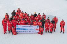 Forscher in der Arktis läuten globalen Klimaprotest ein
