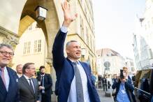 Vitali Klitschko in Münster: Brauchen weiter Waffen 
