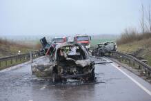 Polizei: Sieben Tote nach schwerem Unfall in Thüringen
