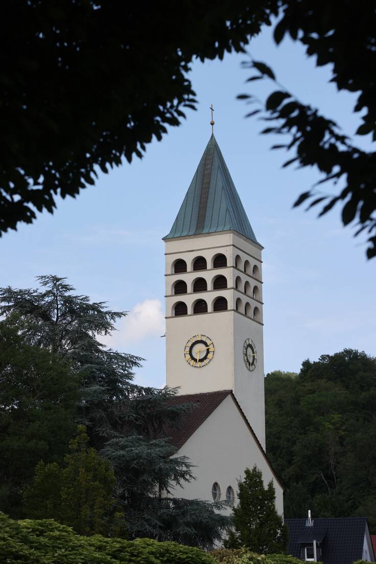 Steht auf der roten Liste: die Christuskirche in Hemsbach.