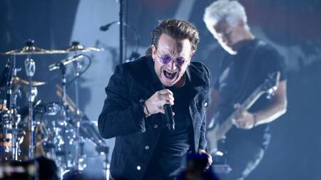 U2 eröffnen spektakuläre Konzert-Kugel in Las Vegas
