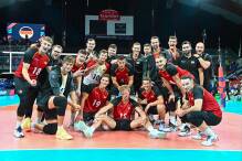 Volleyballer starten mit Sieg ins Olympia-Quali-Turnier
