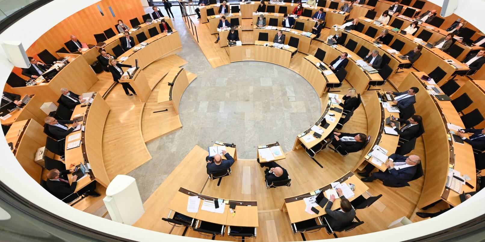 Eine Sitzung des Hessischen Landtags.