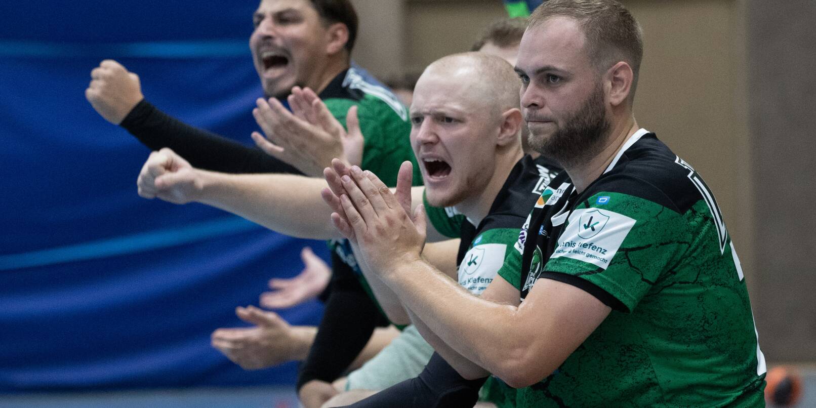 Die TG Laudenbach hat derzeit allen Grund für Jubel: Zum Saisonstart der handball-Landesliga übernahmen die Grün-Schwarzen die Tabellenführung.