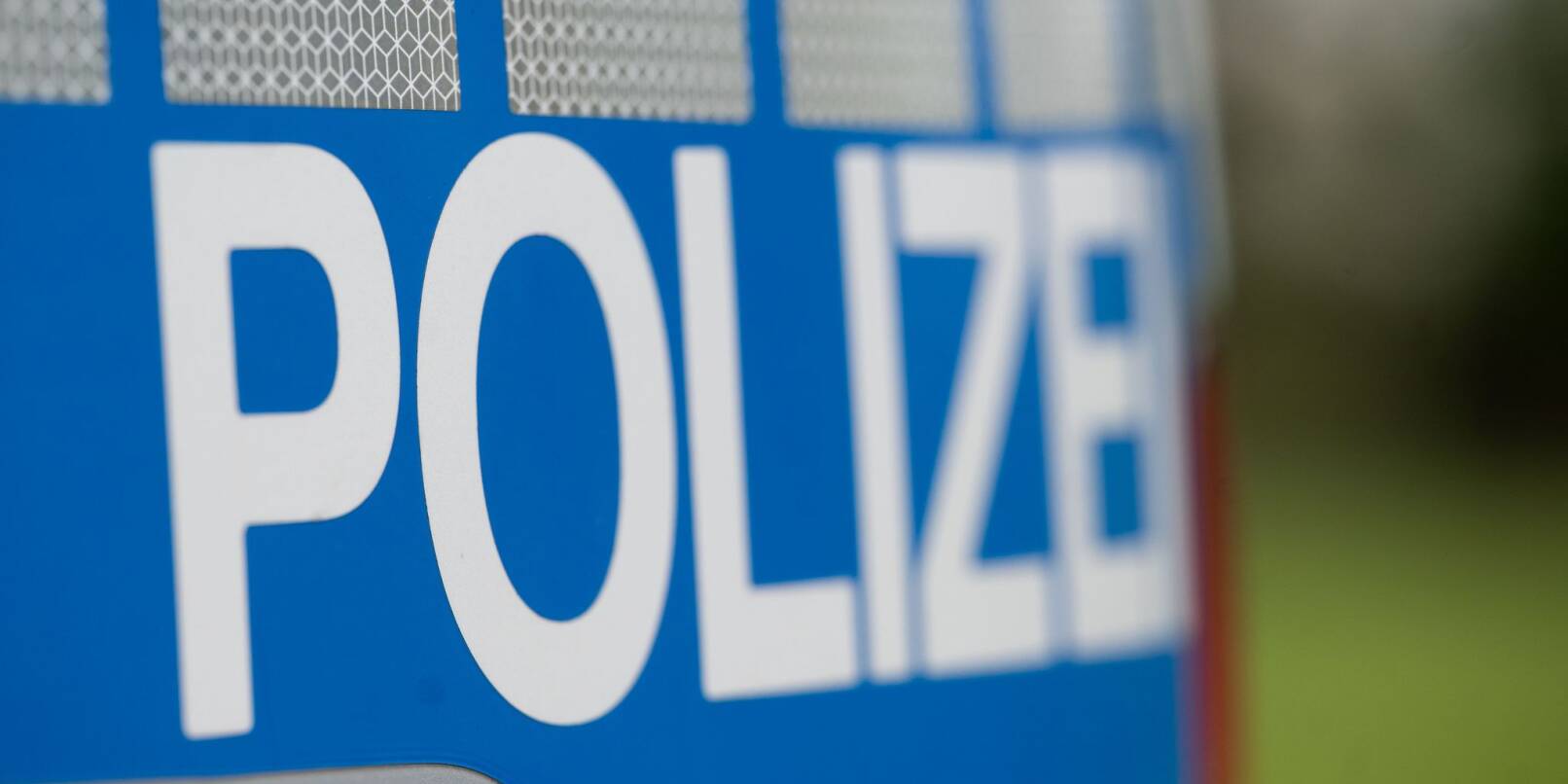 Ein Einsatzfahrzeug der Polizei. Ein Einsatzfahrzeug der Polizei.
