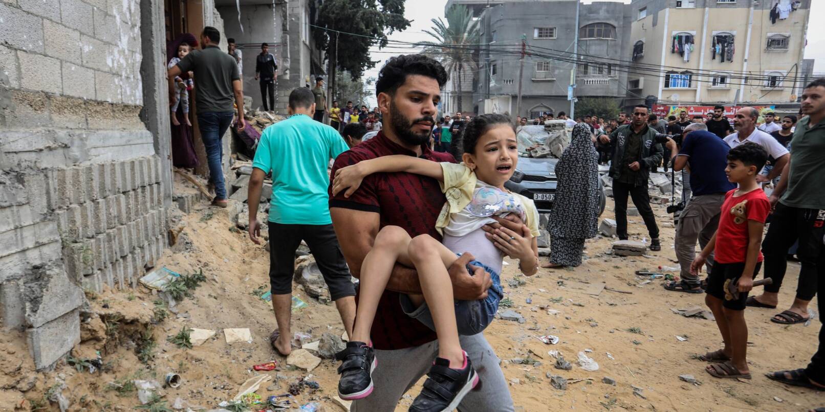 40 Prozent der Todesopfer in Gaza sind der Hilfsorganisation Save the Children zufolge Kinder.