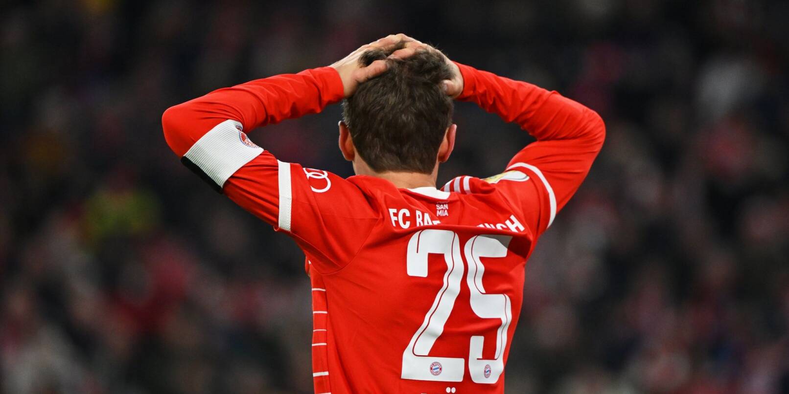 Thomas Müller war nach dem Pokal-Aus des FC Bayern geschockt.