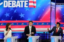 Schrille Republikaner-Debatte - mit Stöckelschuh-Attacke
