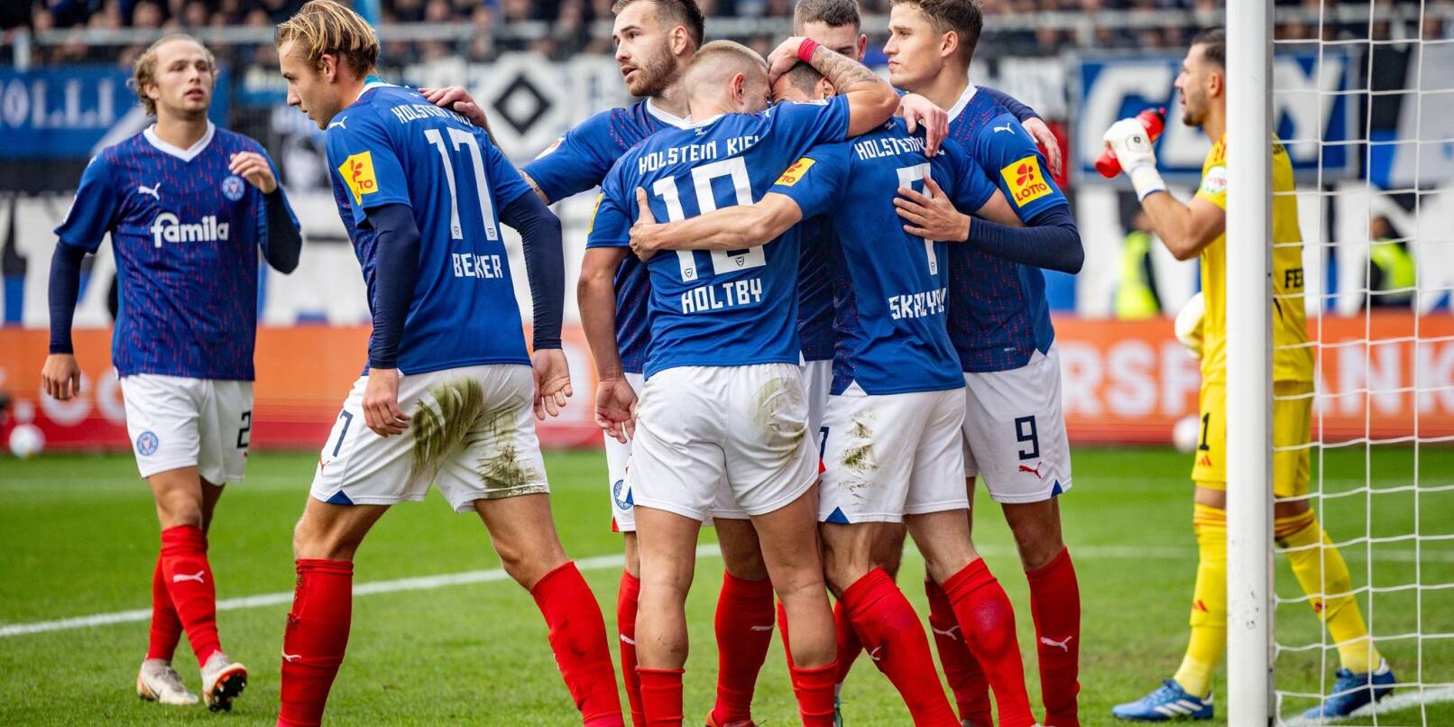 Nordderby: Kiel holte sich im Aufstiegskampf einen wichtigen Sieg gegen den HSV.