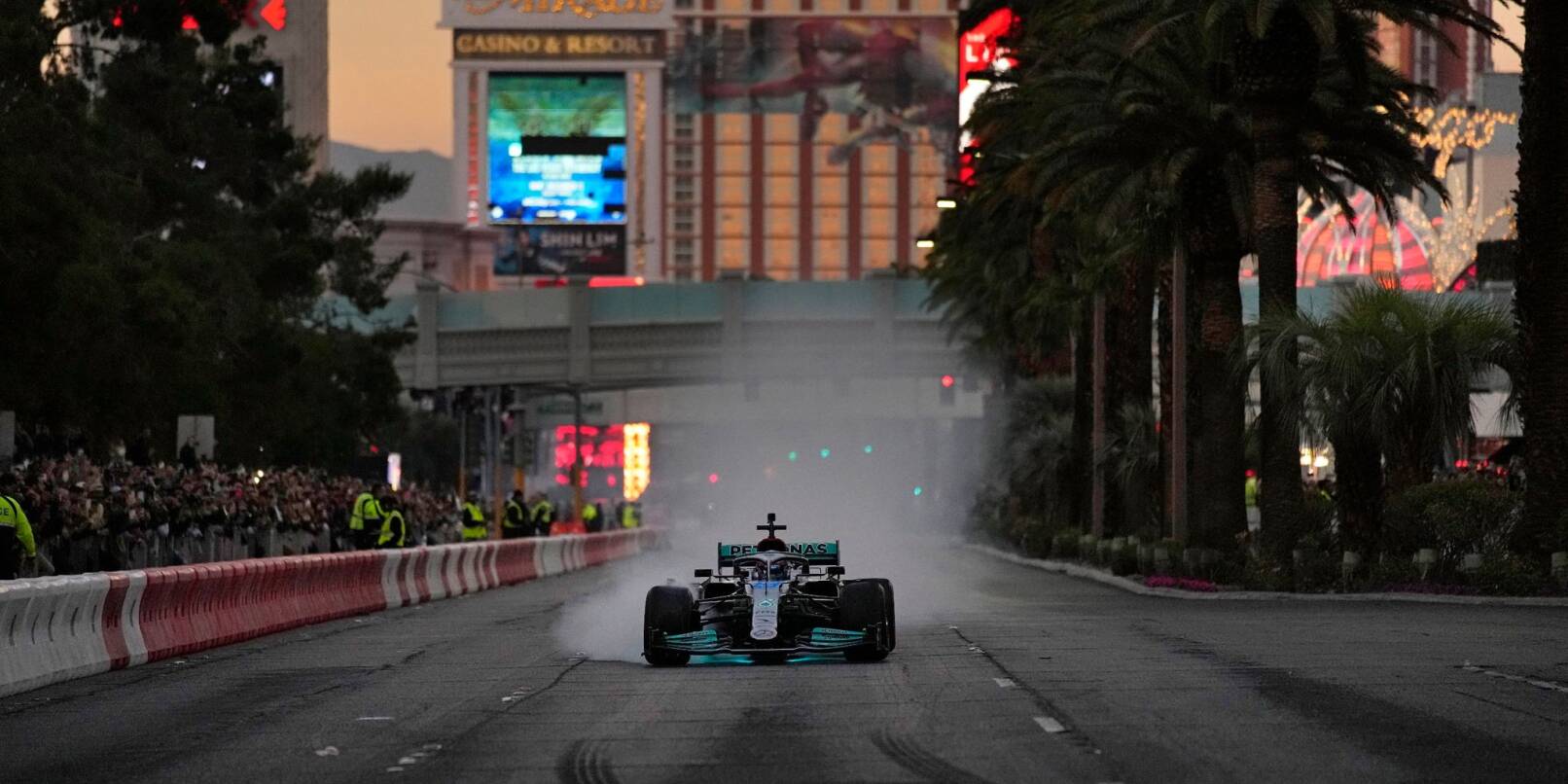 Ein Spektakel: Die Formel 1 zu Gast in Las Vegas.