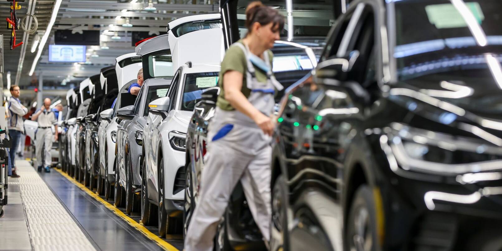 Einen besonders großen Anteil am deutlichen Zuwachs der Gesamtproduktion hatte die Automobilindustrie.