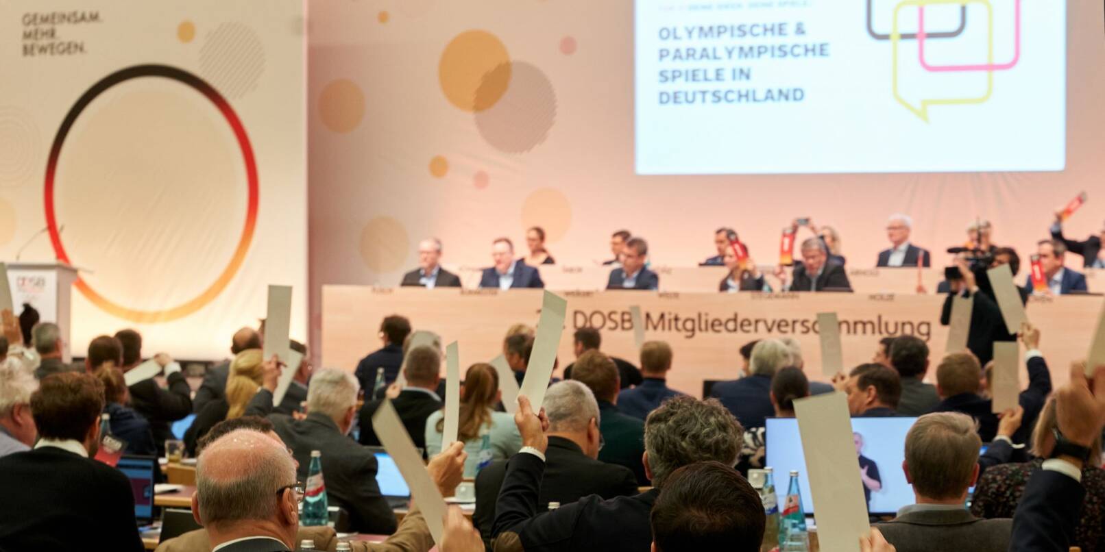 Will dem absteigenden Medaillentrend bei den Olympischen Spielen entgegenwirken: die Mitgliederversammlung des Deutschen Olympischen Sportbundes.