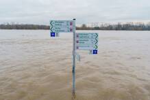 Hochwasser am Rhein geht langsam zurück 
