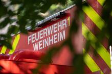 Weinheimer Feuerwehr: Viele Einsätze am Donnerstag 