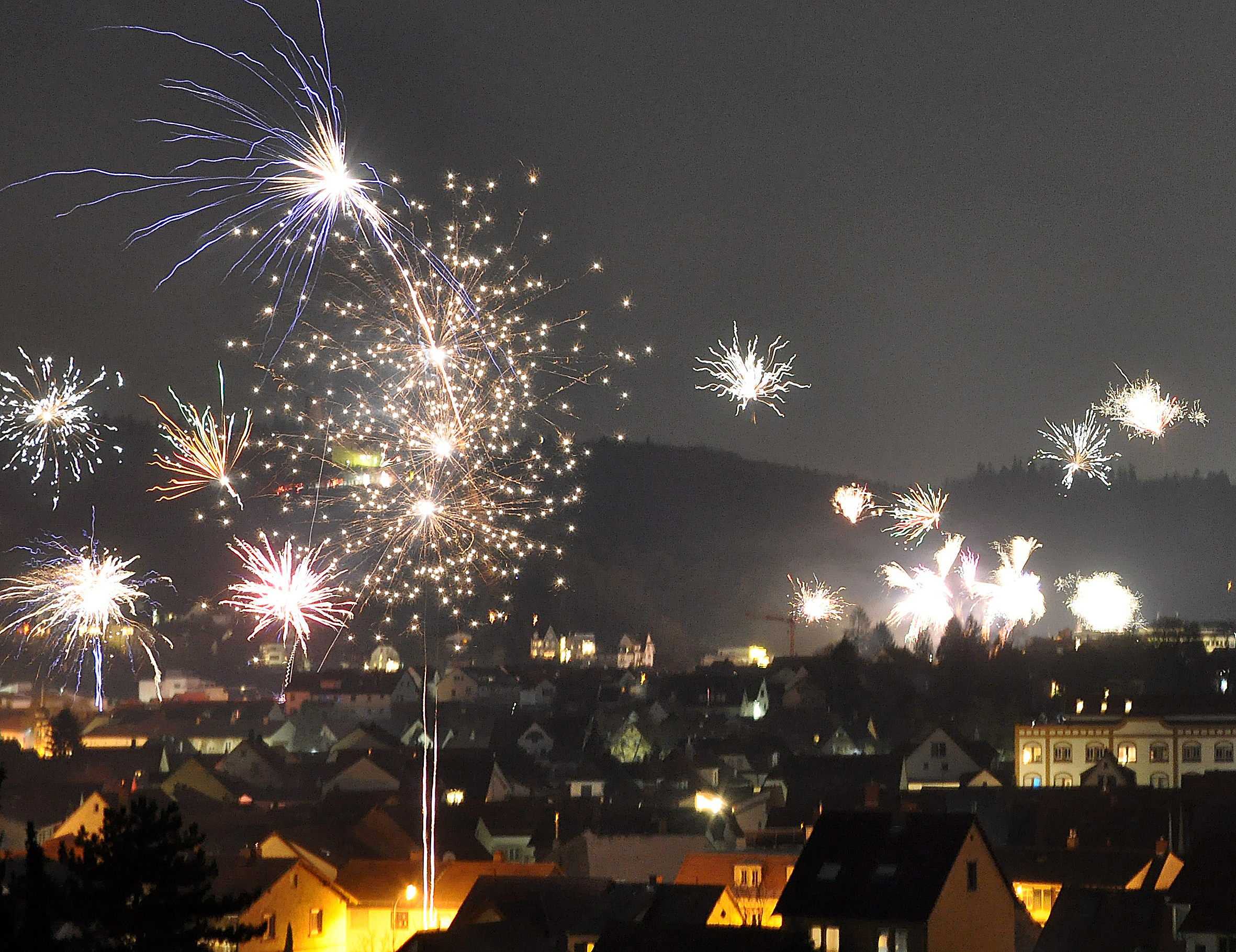 Feuerwerk In Der Nähe Heute