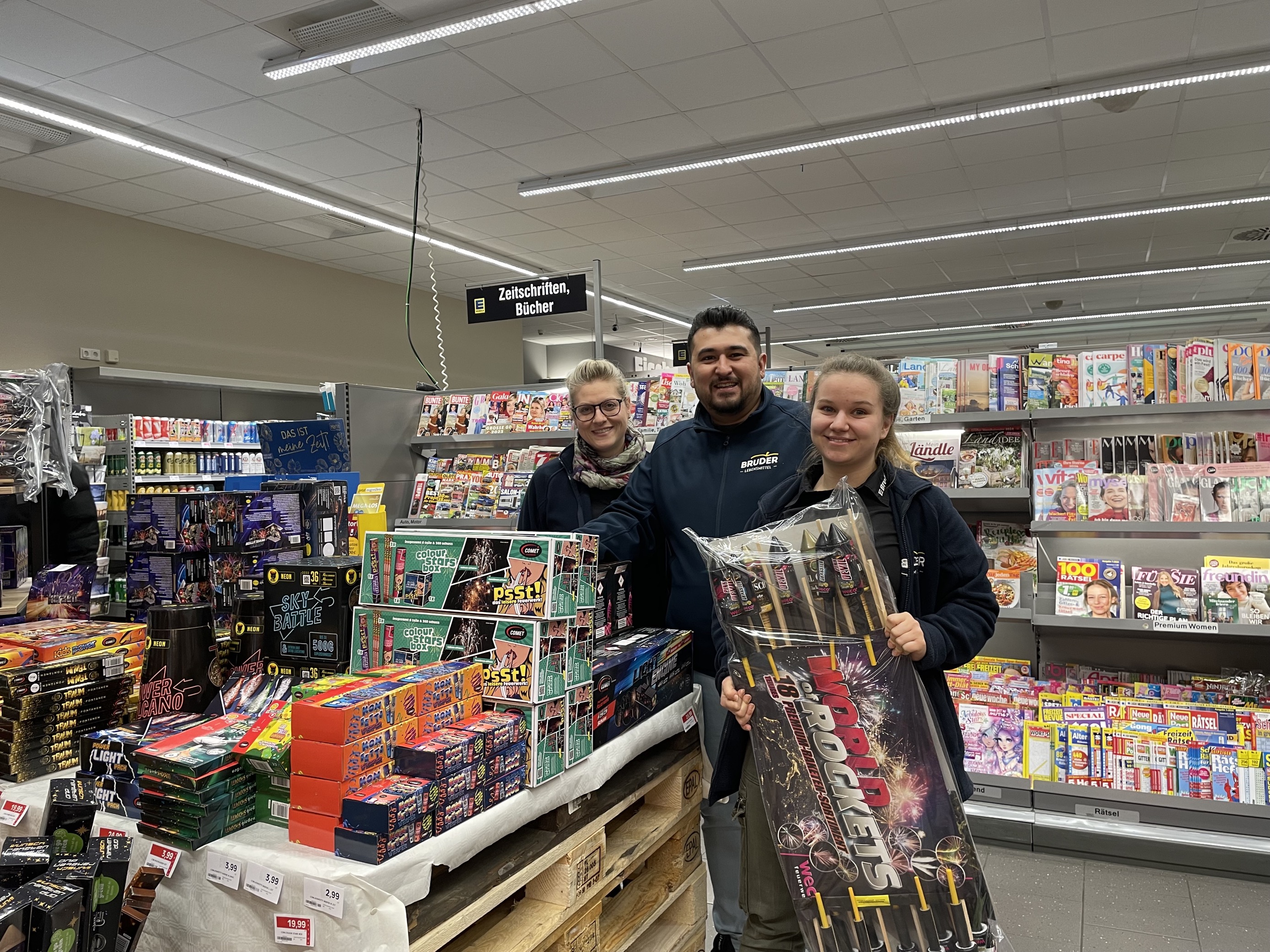 Böllerverkauf startet an der Bergstraße verhalten WNOZ
