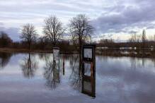 Dauerregen in Hessen: Wasserstände in Flüssen steigen an
