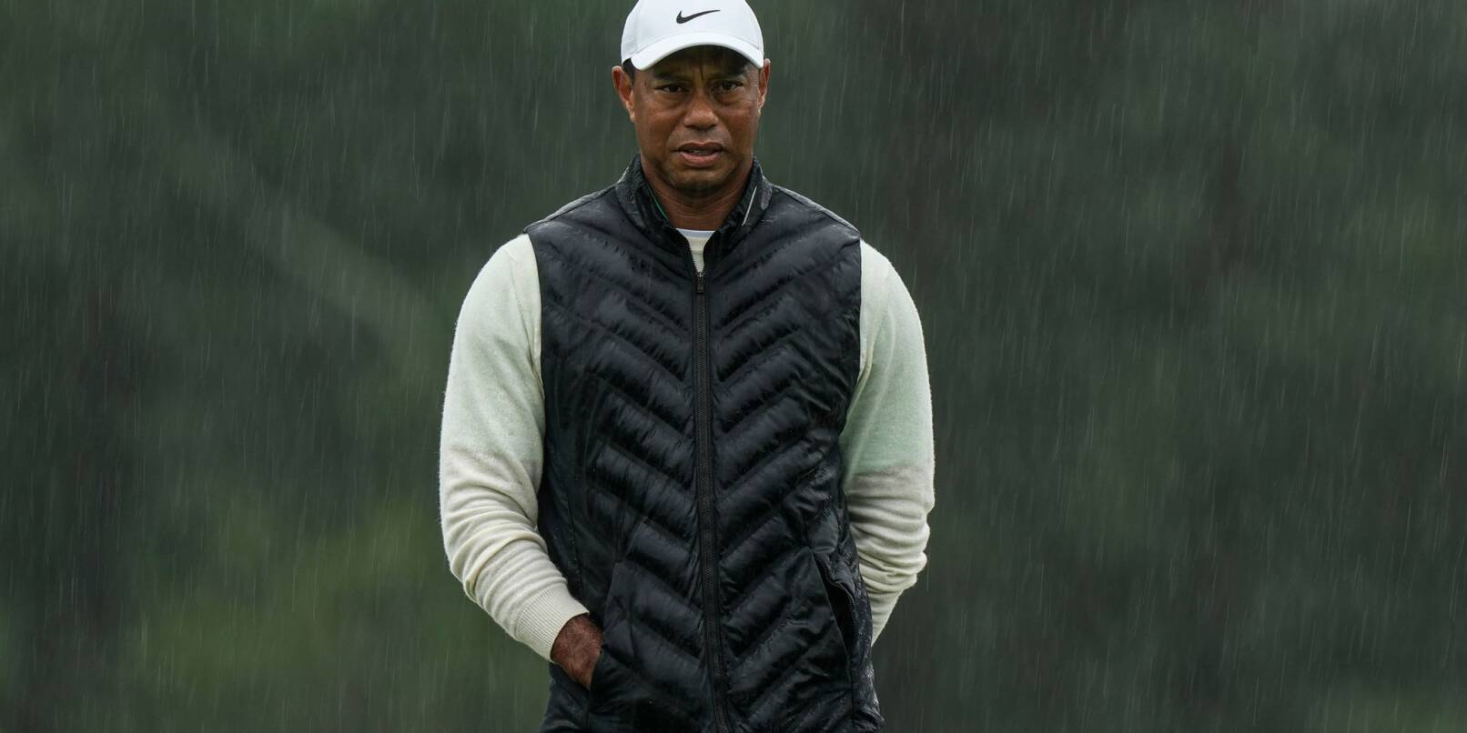 Tiger Woods aus den USA bei den US Masters in Augusta.