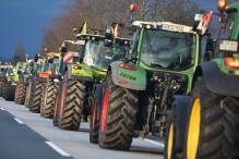 Landwirte wollen am Flughafen Frankfurt protestieren
