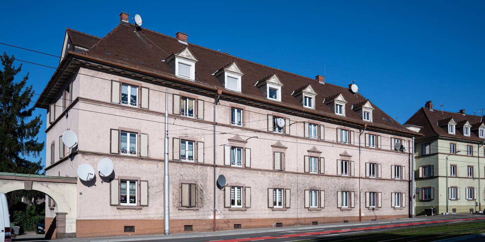Sozialwohnungen wie hier in der Mannheimer Straße sind in Weinheim Mangelware.