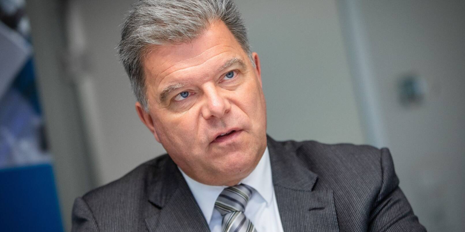 Christian Erbe, Präsident des Baden-Württembergischen Industrie- und Handelskammertages (BWIHK), im Gespräch mit der dpa.