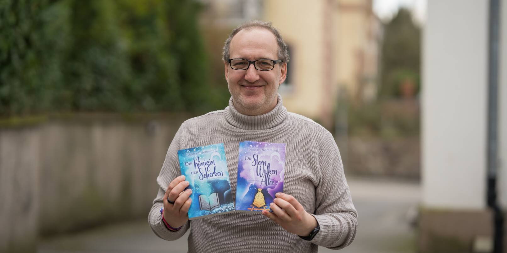 Schon zwei Bücher hat Stephan Hemming veröffentlicht.